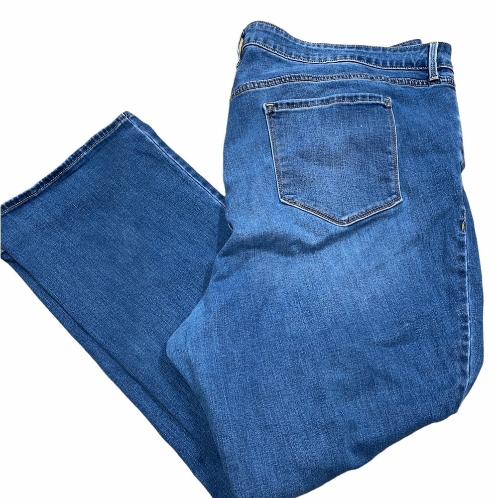 Old Navy mid rise kicker boot jeans size 28 short